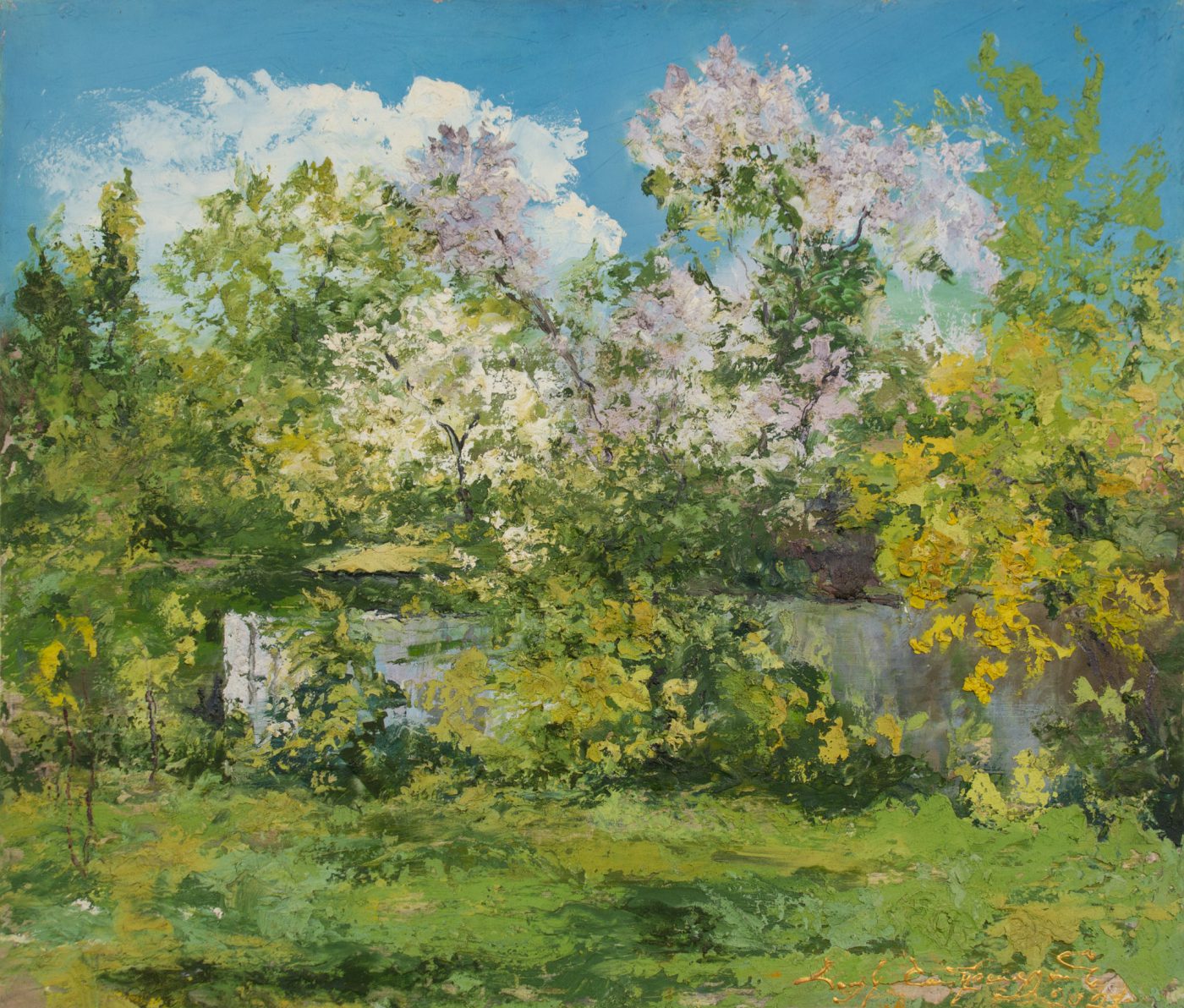Blossoming Trees